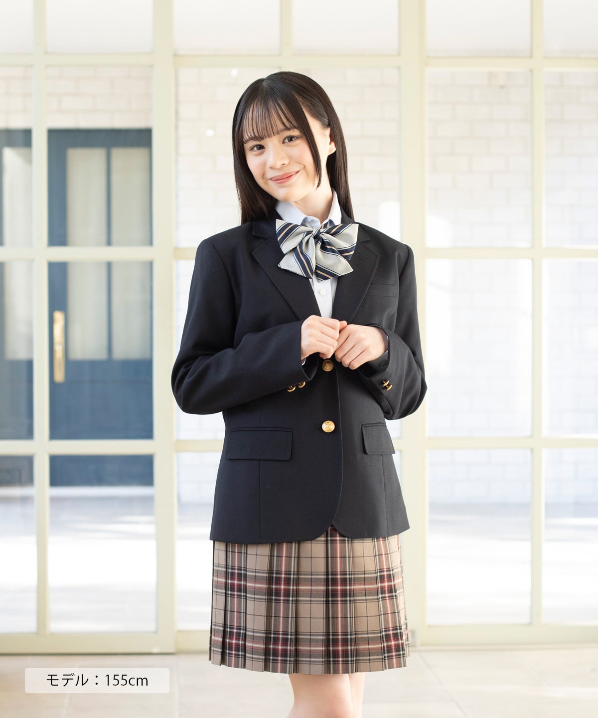 ベージュ×レッド ARCS-1020 | 原宿発の制服ブランド CONOMi公式通販