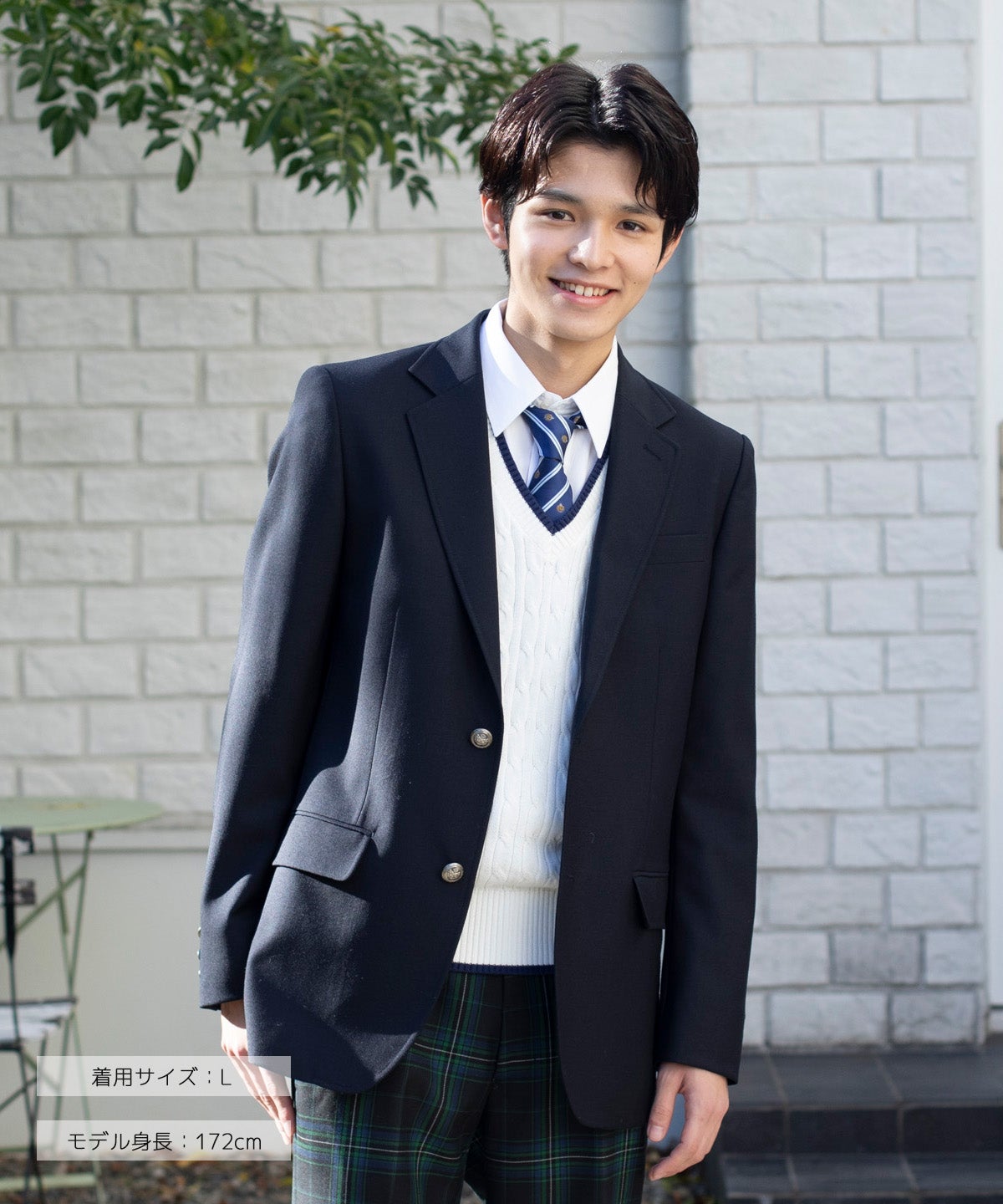 美品 ARCONOMI ブレザー ジャケット 濃紺 サイズL 定価24200円 ARCONOMI(Unisex) | 原宿発の制服ブランド CONOMi公式通販