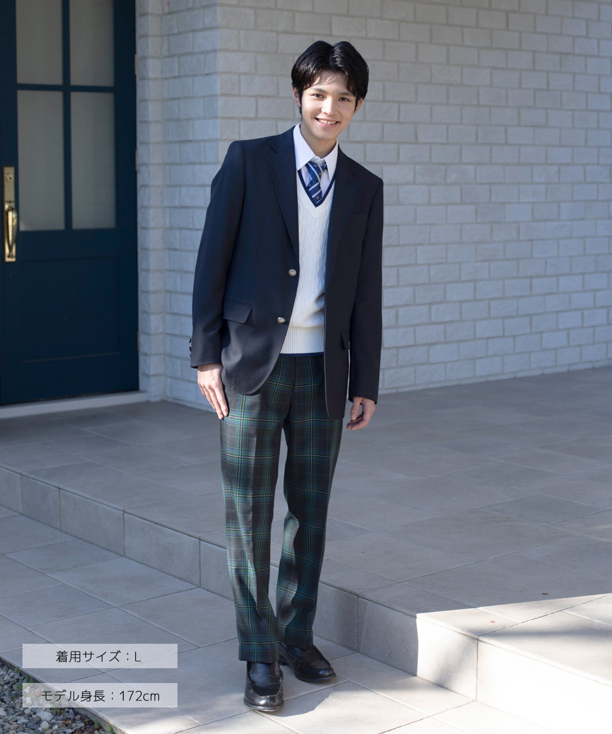 メンズブレザー(ネイビー) ARCUJ-2023-01 | 原宿発の制服ブランド