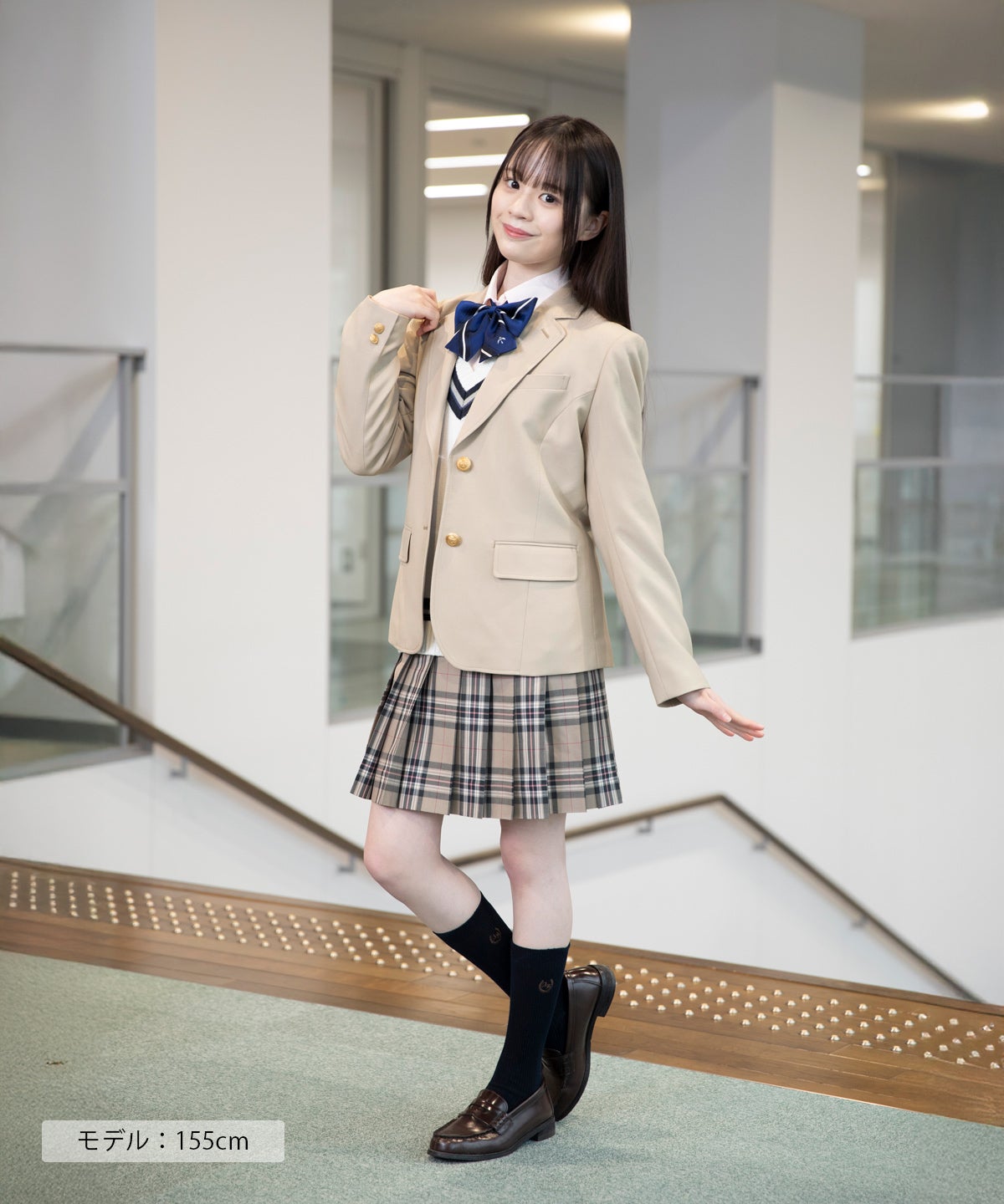 キャメル×ピンク ARCS-1045 | 原宿発の制服ブランド CONOMi公式通販