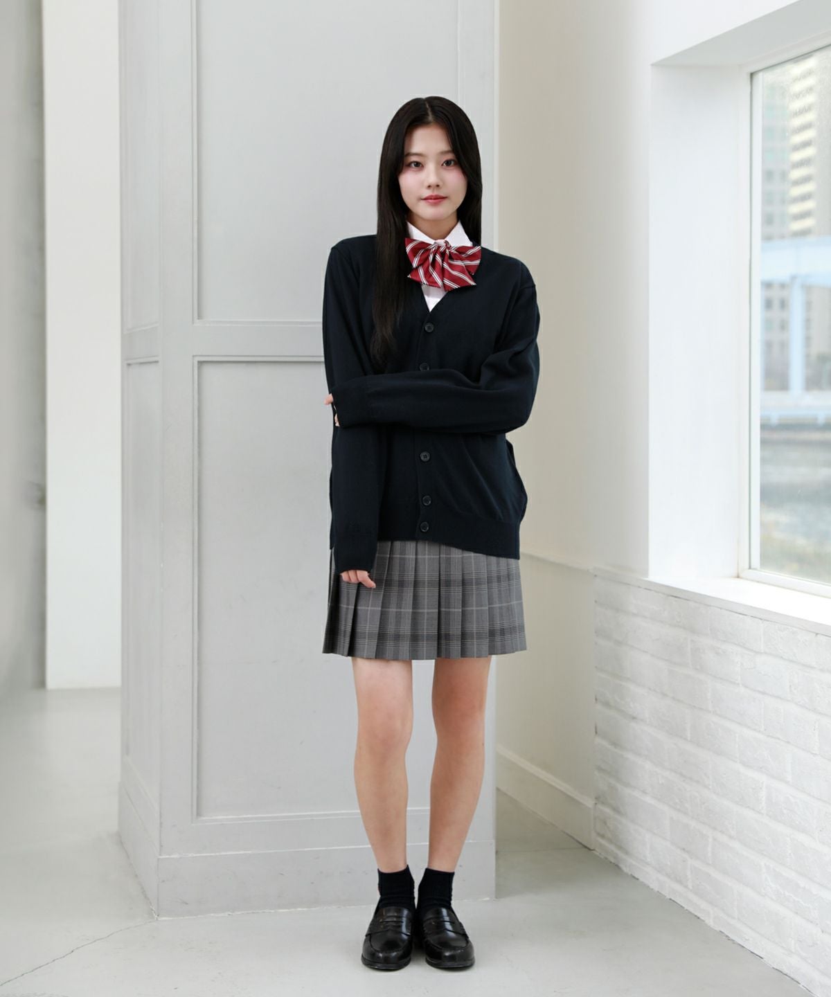 リボン (レッド×オレンジベージュ) ARCR-1027-12 | 原宿発の制服