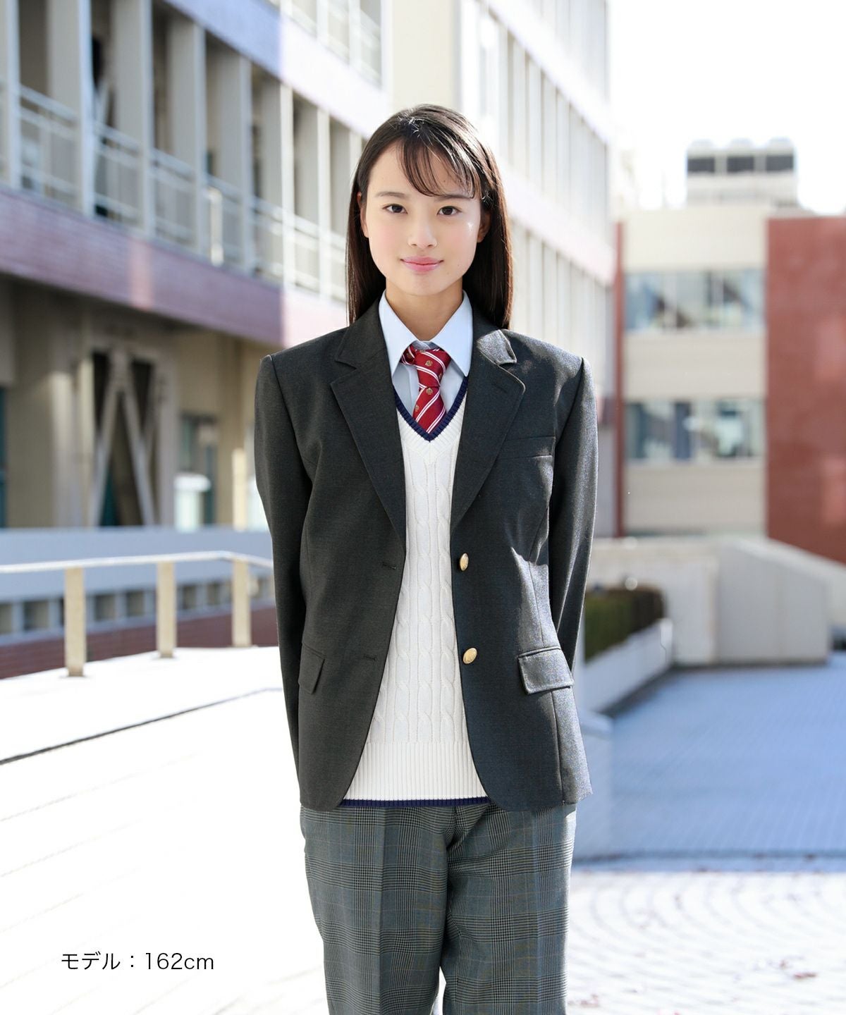 男女兼用 パンツ（グレンチェック2） ARCUP-1020 | 原宿発の制服