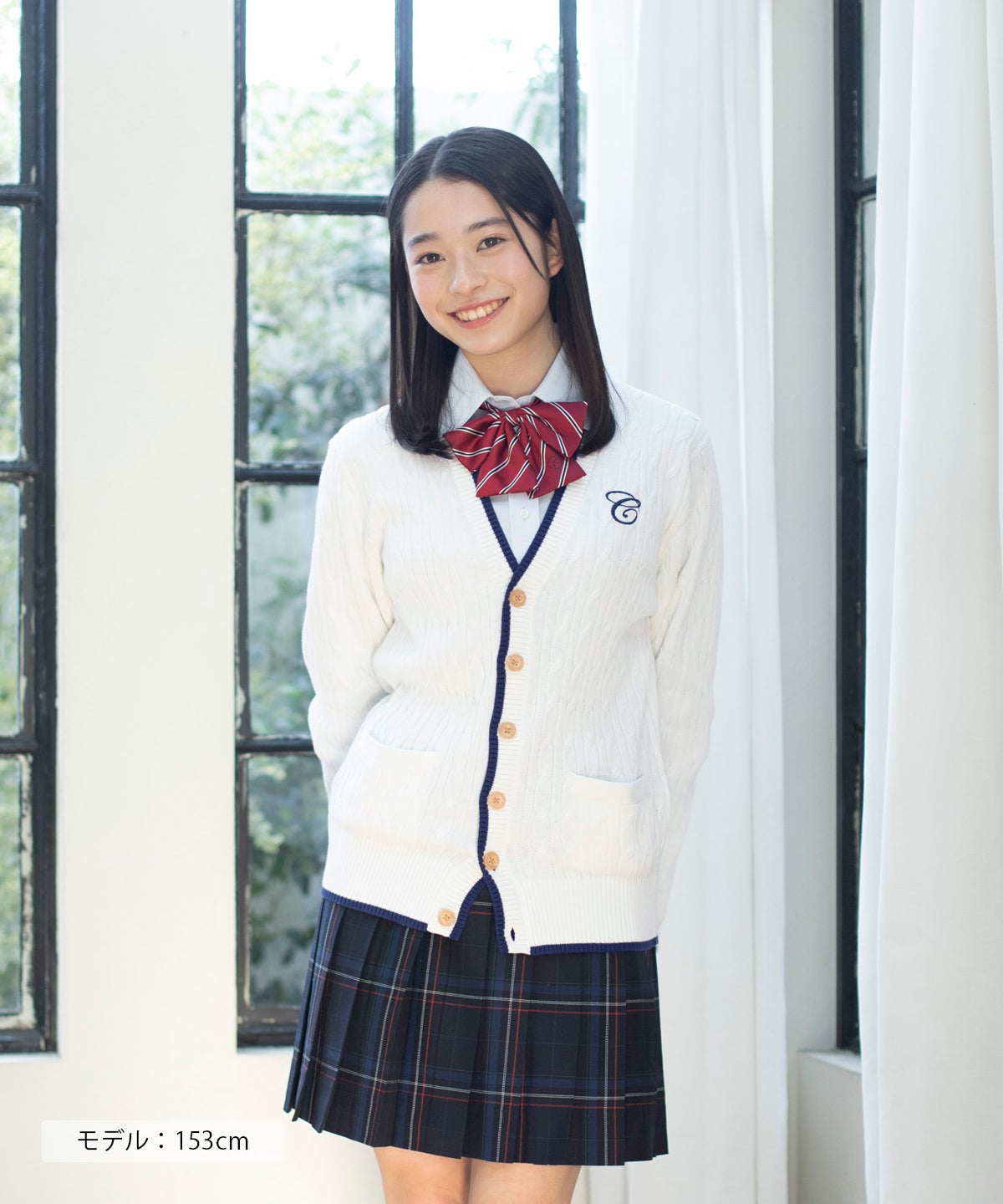 ネイビー×レッド2 ARCS-1064 | 原宿発の制服ブランド CONOMi公式通販