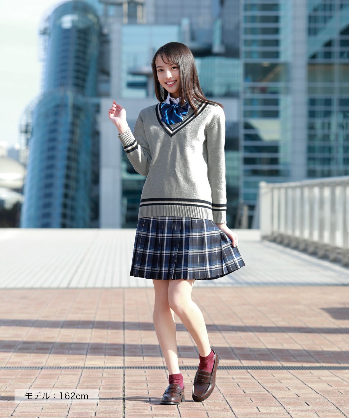 ネイビー×スカイブルー ARCS-1072 | 原宿発の制服ブランド CONOMi公式通販