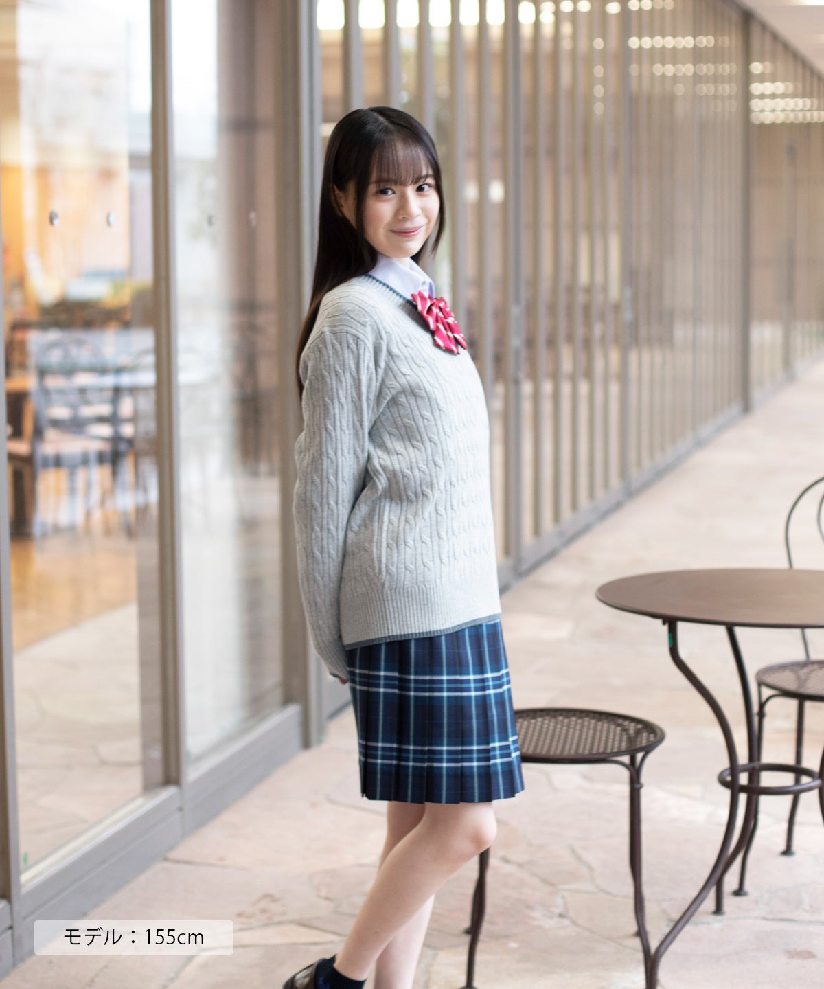 ネイビー×エメラルド ARCS-1075 | 原宿発の制服ブランド CONOMi公式通販