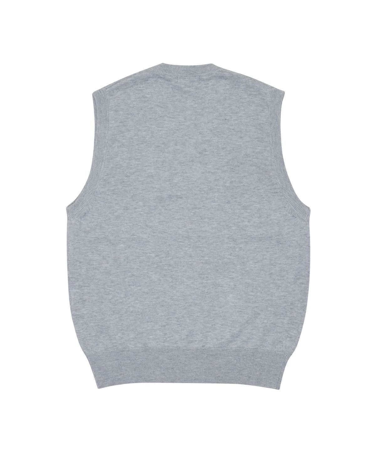 専用出品。ベスト 無地コットンベスト(グレー) ARCPV-1011-04-men | 原宿発の制服