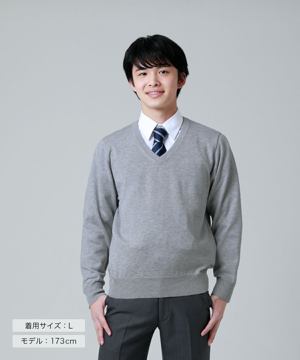 WAAC ストライプセーター サイズ4 WACKO MARIA/STRIPED JACQUARD KNIT SWEATER（TYPE-2）（BLUE