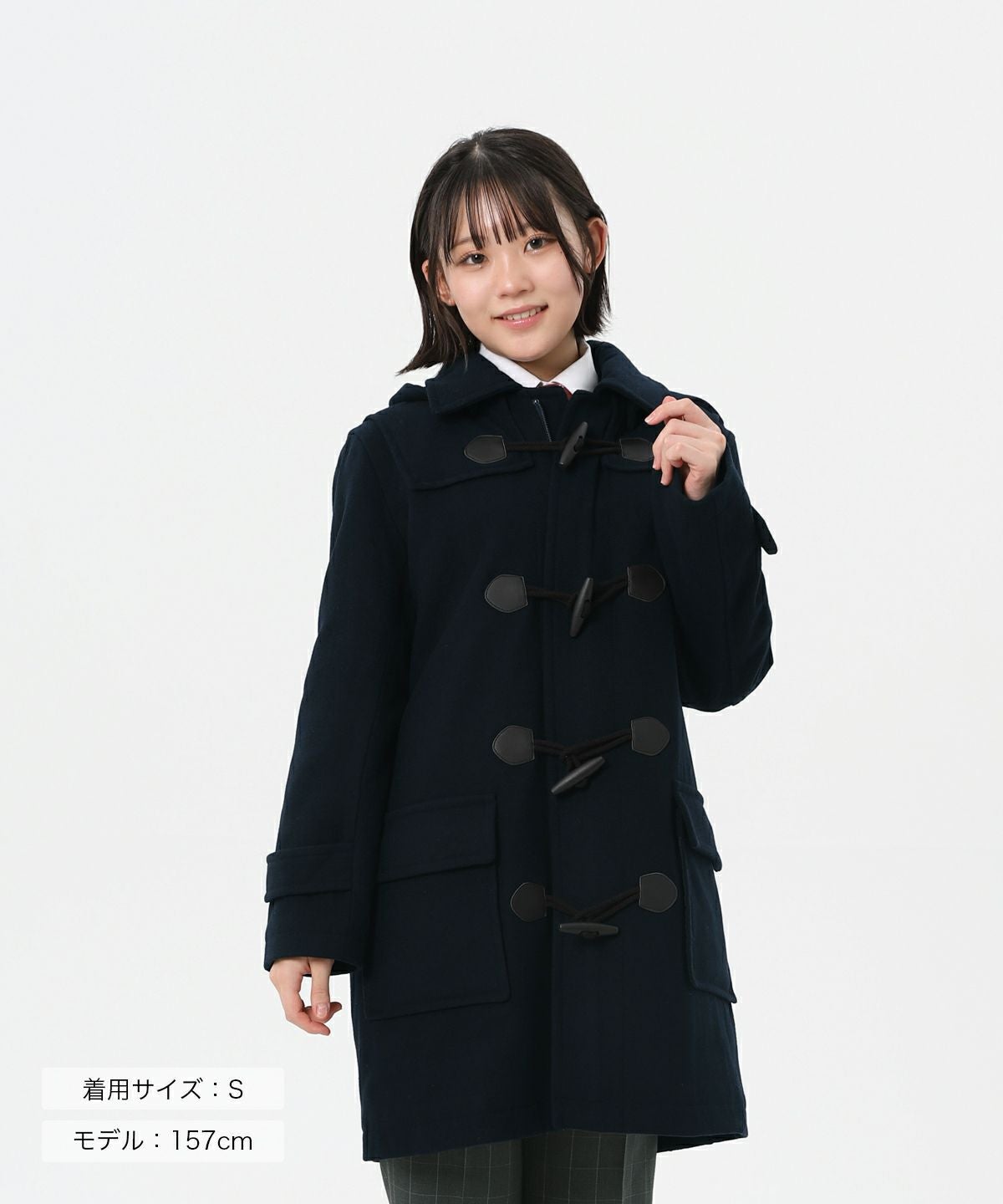 ダッフルコート(ネイビー) ARCPDC-1012-01 | 原宿発の制服ブランド