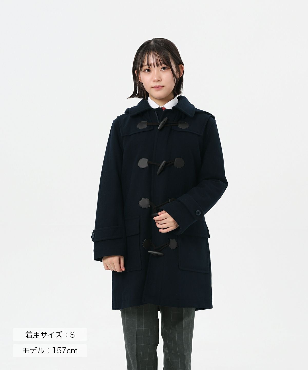 ダッフルコート(ネイビー) ARCPDC-1012-01 | 原宿発の制服ブランド