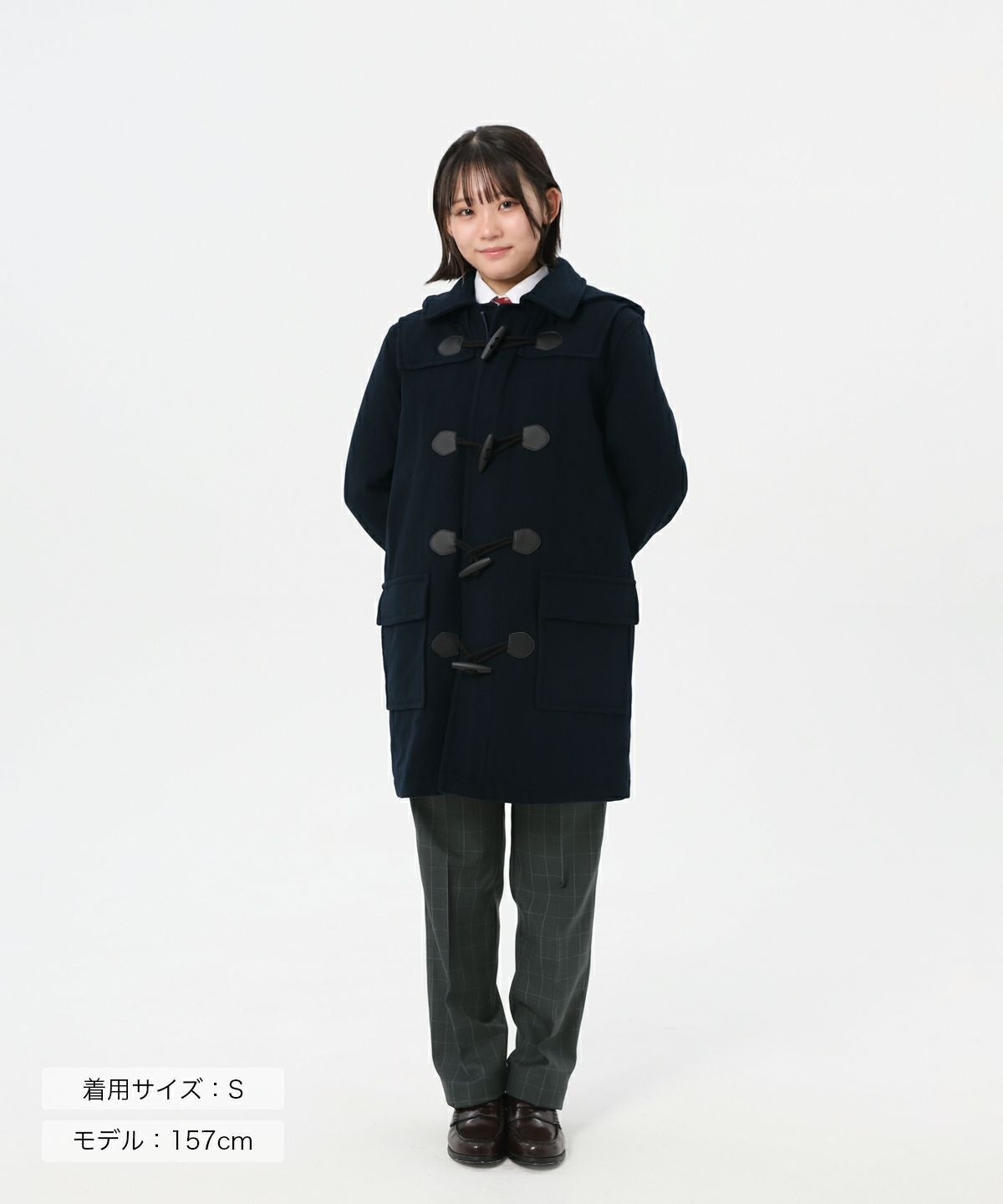 ダッフルコート(ネイビー) ARCPDC-1012-01 | 原宿発の制服ブランド