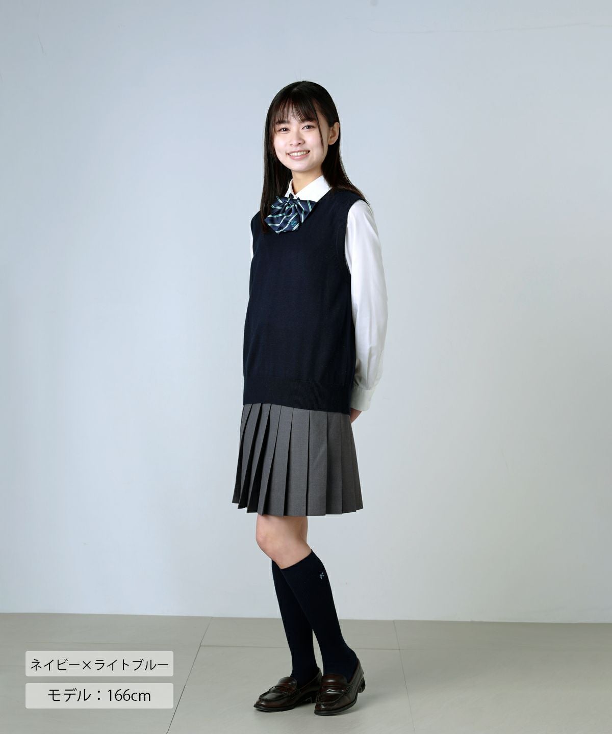 32cm丈】スクールハイソックス 【弓矢】 ARCSO-1031 | 原宿発の制服