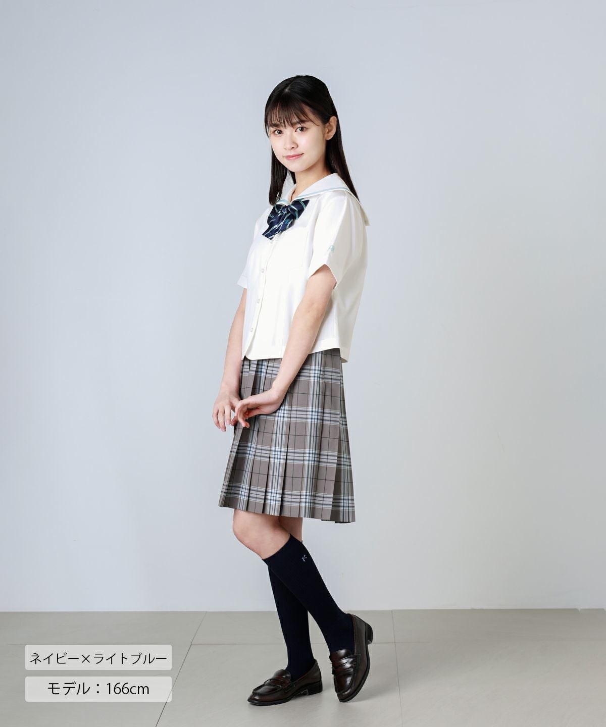 32cm丈】スクールハイソックス 【弓矢】 ARCSO-1031 | 原宿発の制服