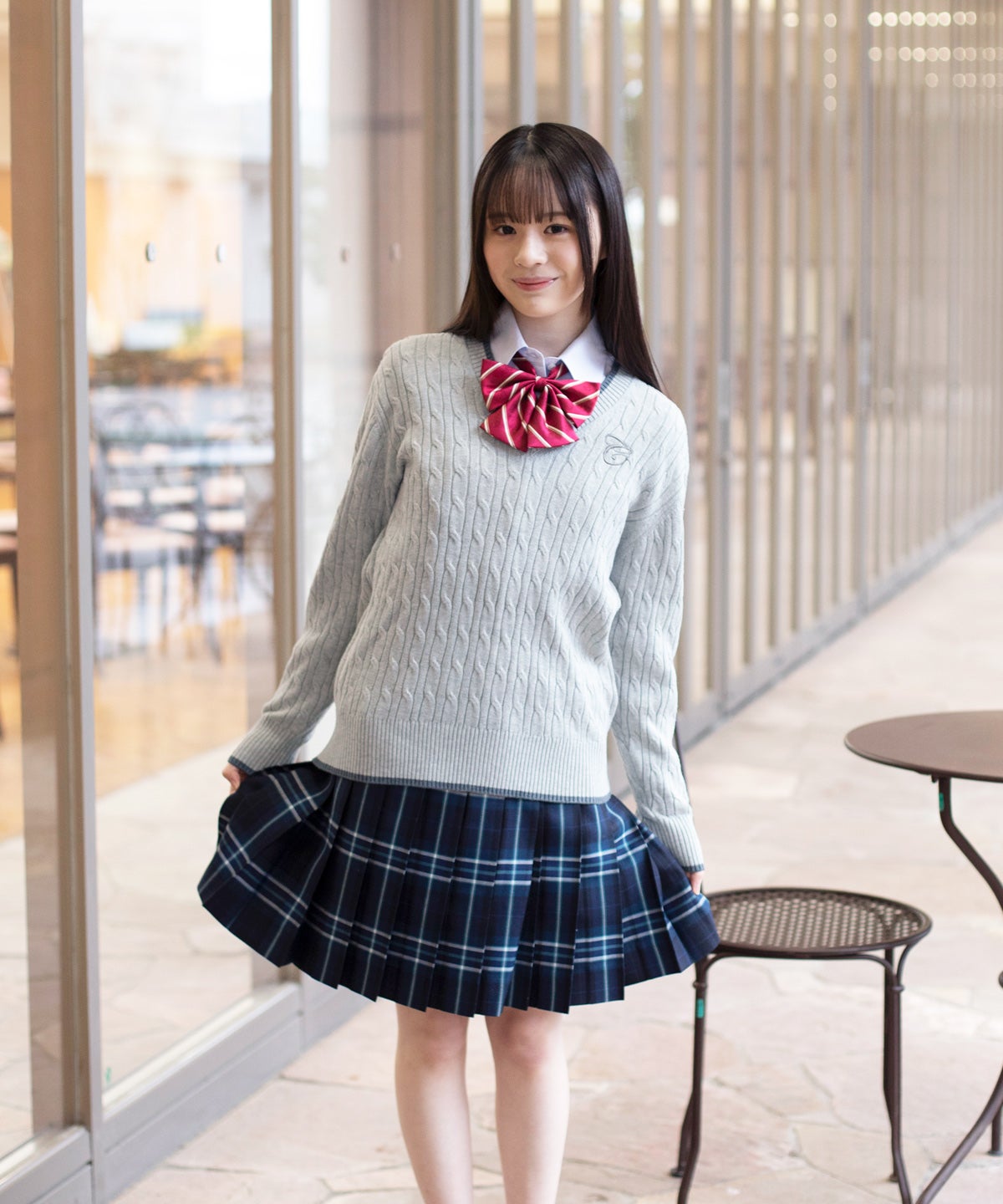 リボン ジャガード全6柄 ARCR-1050 | 原宿発の制服ブランド CONOMi公式通販