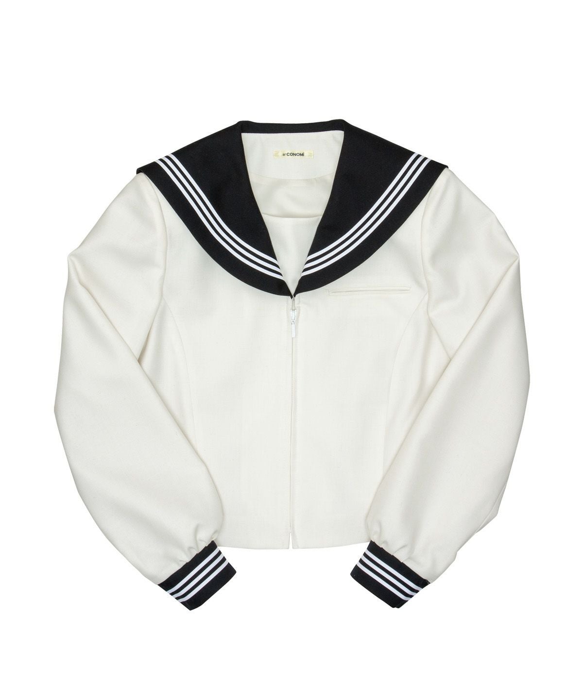 本店限定】冬セーラー長袖(ホワイト)ARCSL-1026-07 | 原宿発の制服
