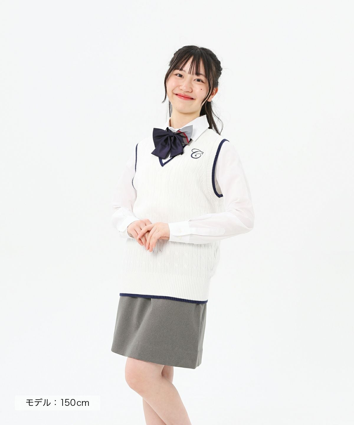 セミタイトスカート（グレー） ARCS-3015-03 | 原宿発の制服ブランド