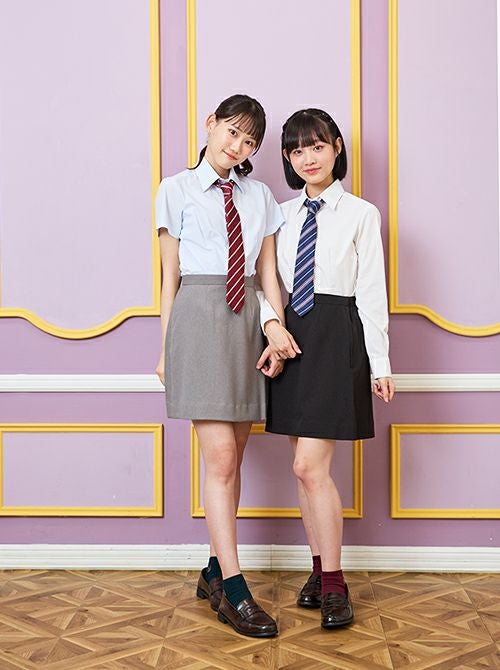 セミタイトスカート（グレー） ARCS-3015-03 | 原宿発の制服ブランド