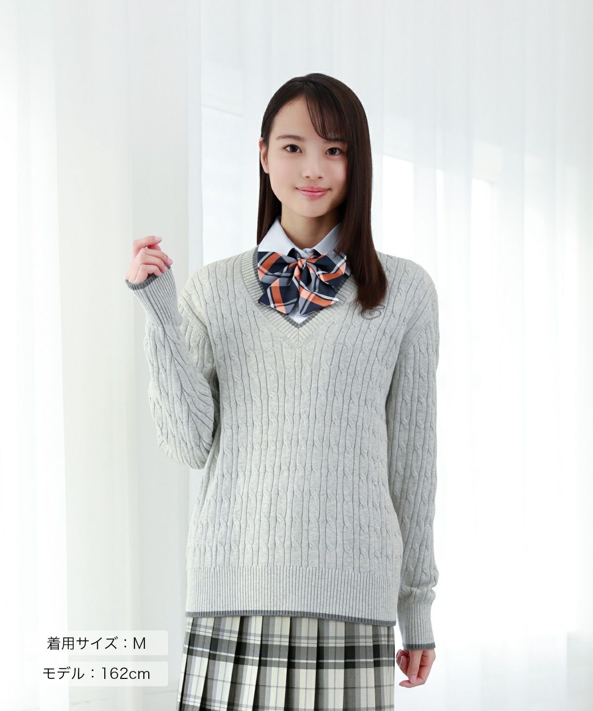 男女兼用 ケーブルセーター(ライトグレー) ARCUSW-1013-25 | 原宿発の