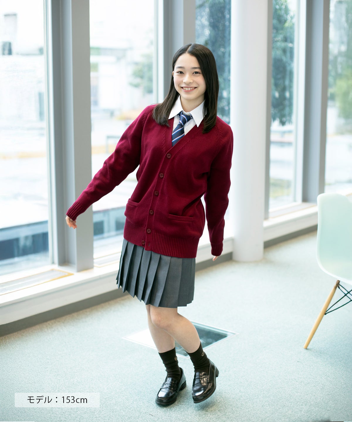 無地ミディアムグレー ARCS-1090 | 原宿発の制服ブランド CONOMi公式通販