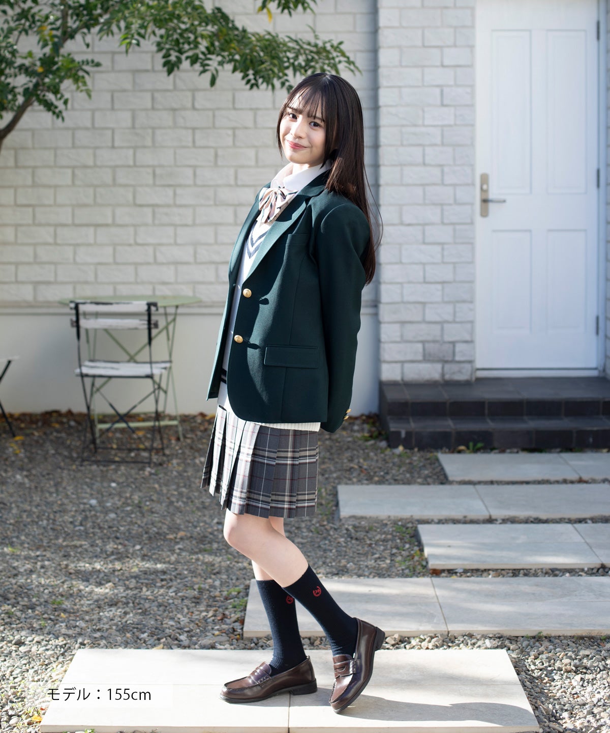 本店限定】グレー×ベージュレッド ARCS-1128 | 原宿発の制服ブランド